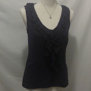 *2/$5 SALE!* Gap Purple Ruffle Tank - Size (XS)